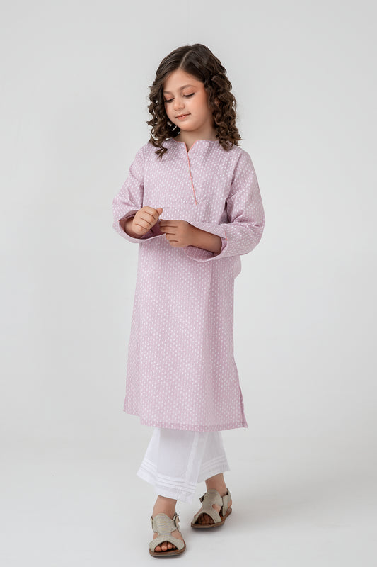Rosy Whisper Cotton Kurta Set