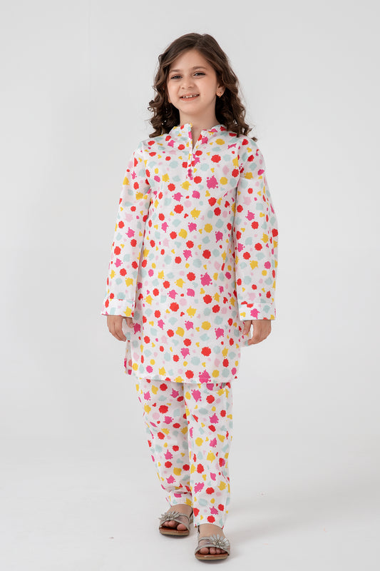 Color Pop Casual Kurta Set