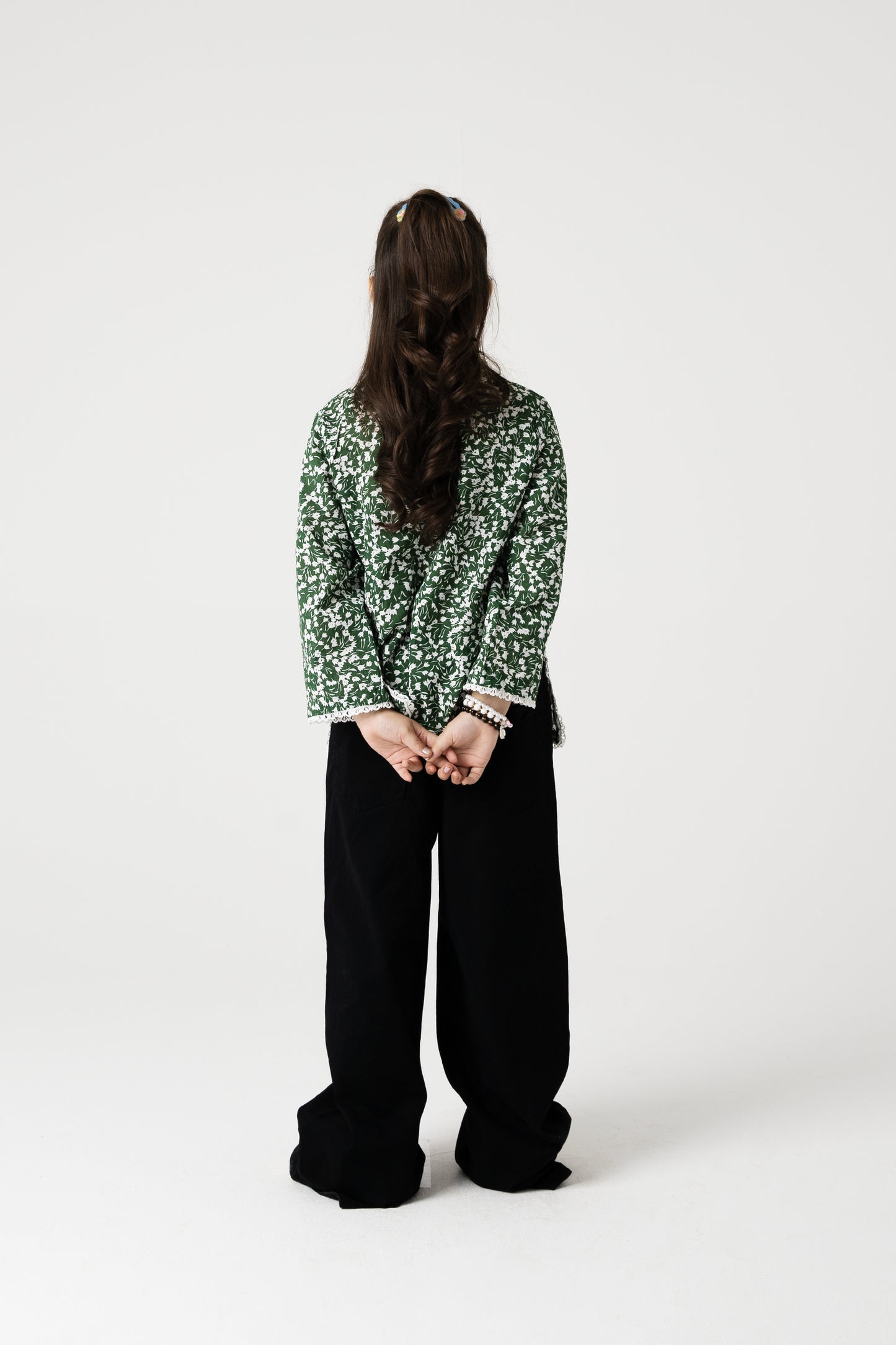 Emerald Lace Whisper Top