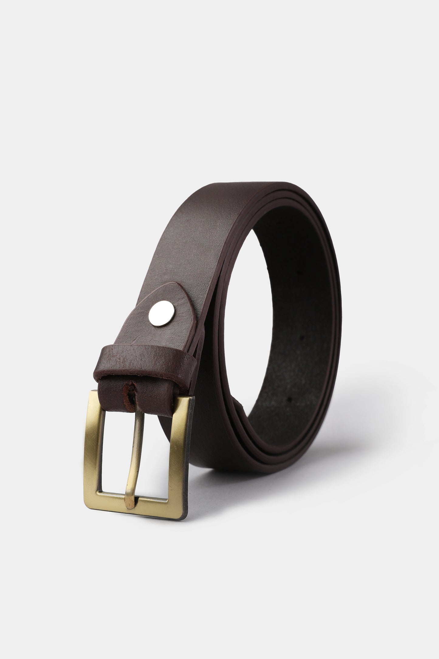 Boys Brown Leather Belt