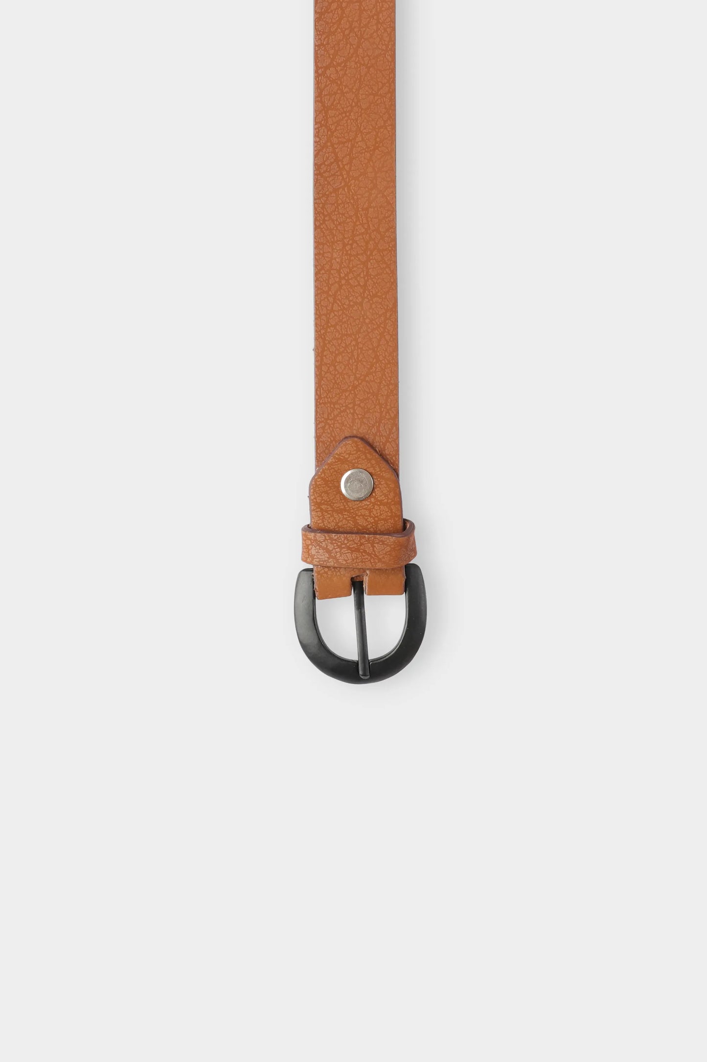 Boys Brown Textured Belt