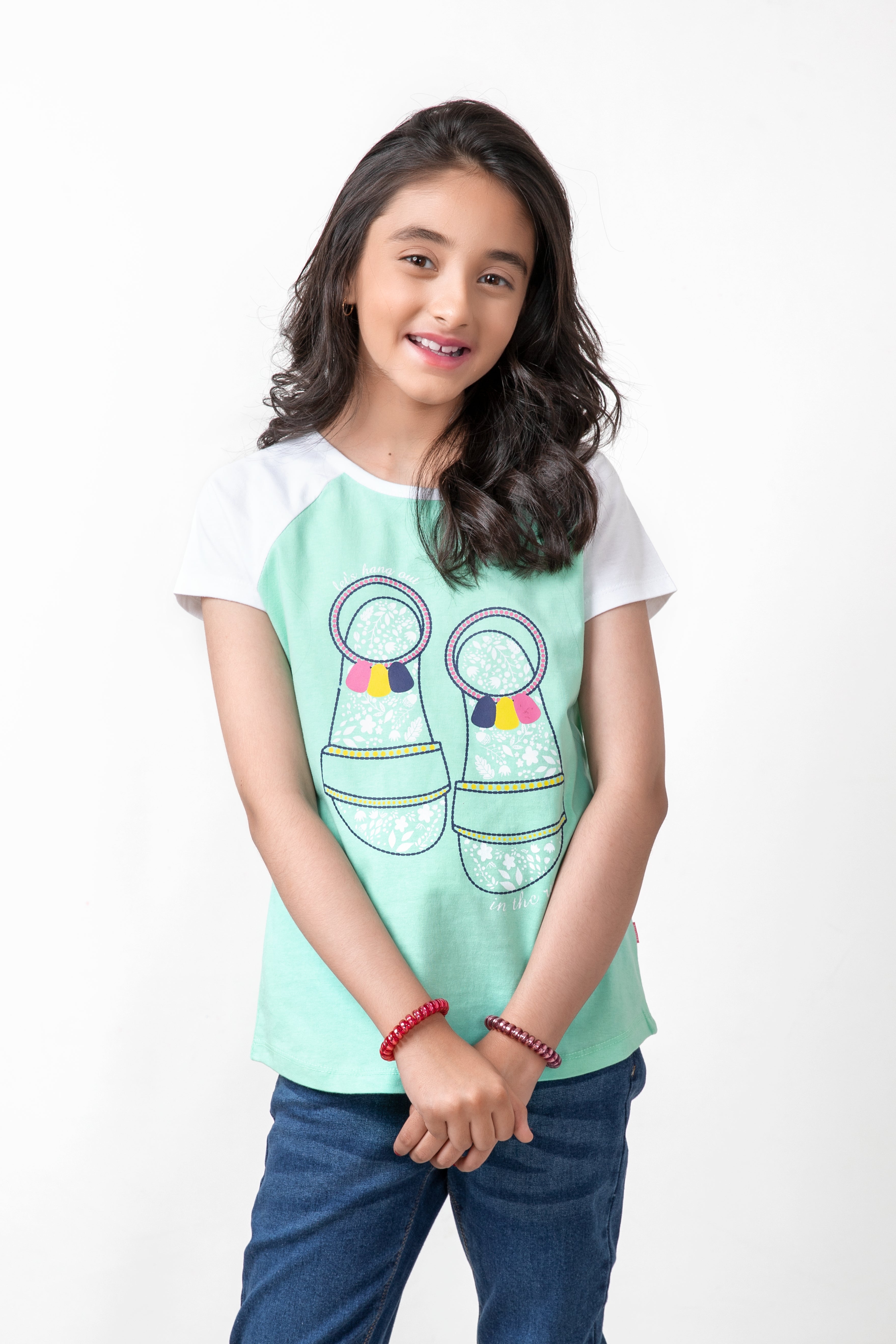 Girls 'Lets Hang Out!' T-shirt