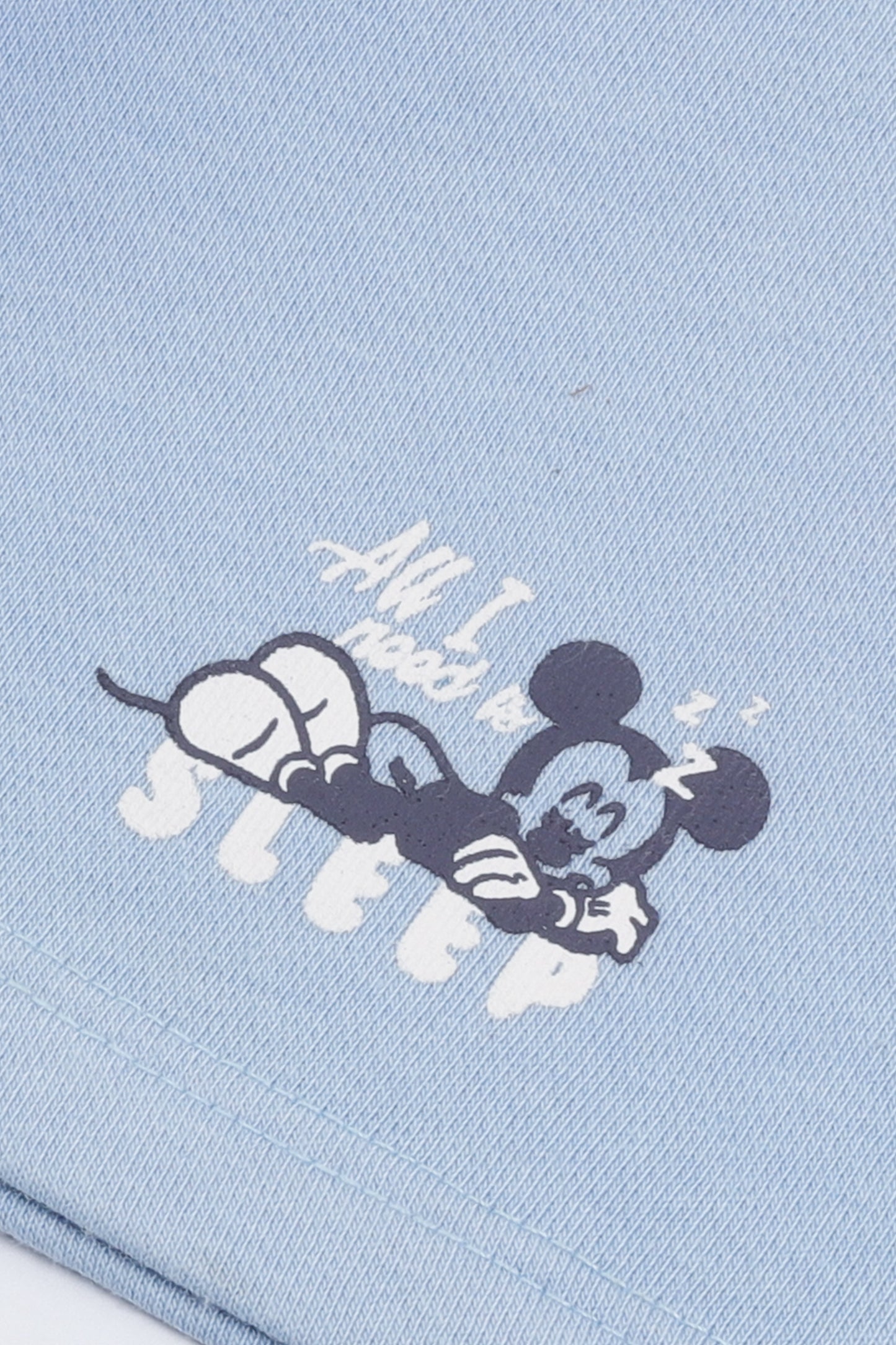 SKY Blue Terry Shorts