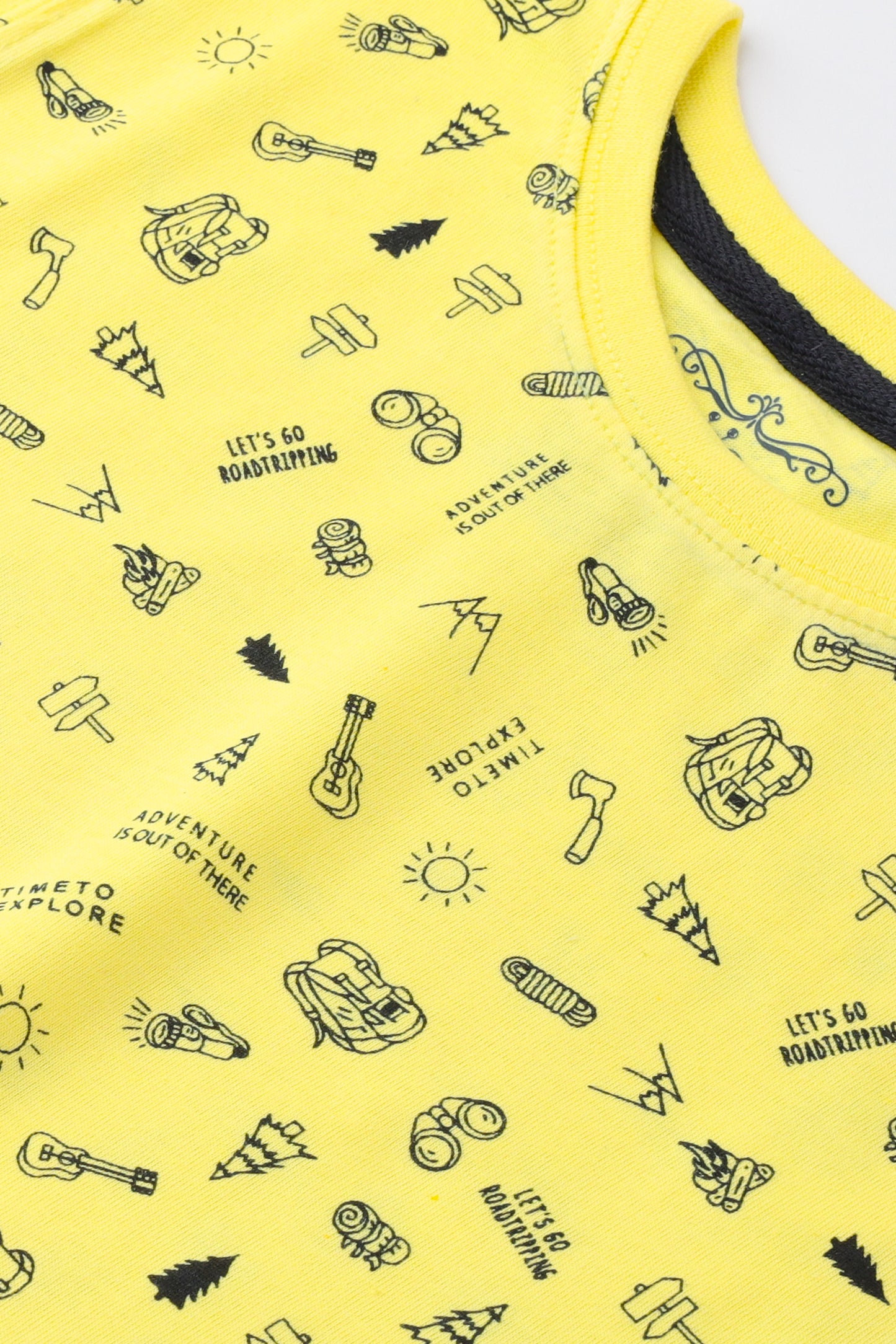 Boys' Yellow Rotary Tee