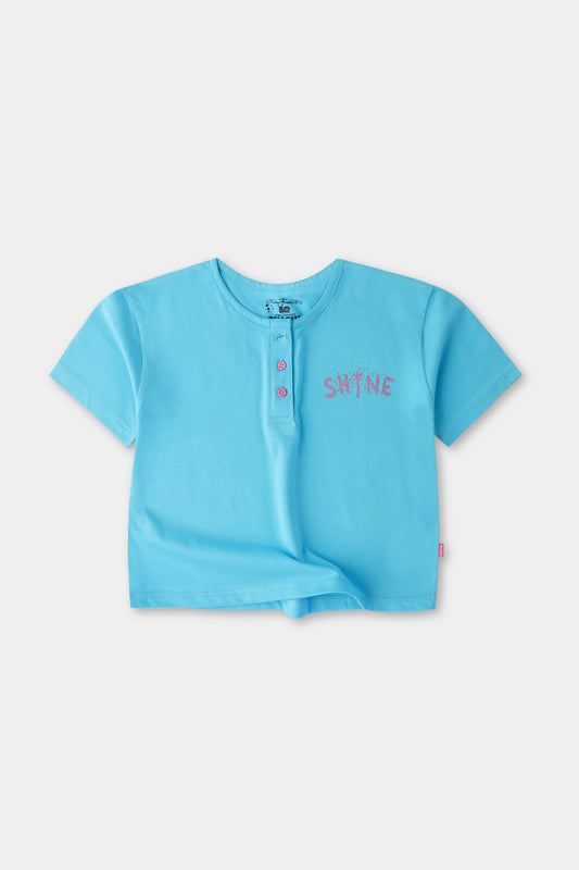 Girls' Ocean Drift Boxy Tee