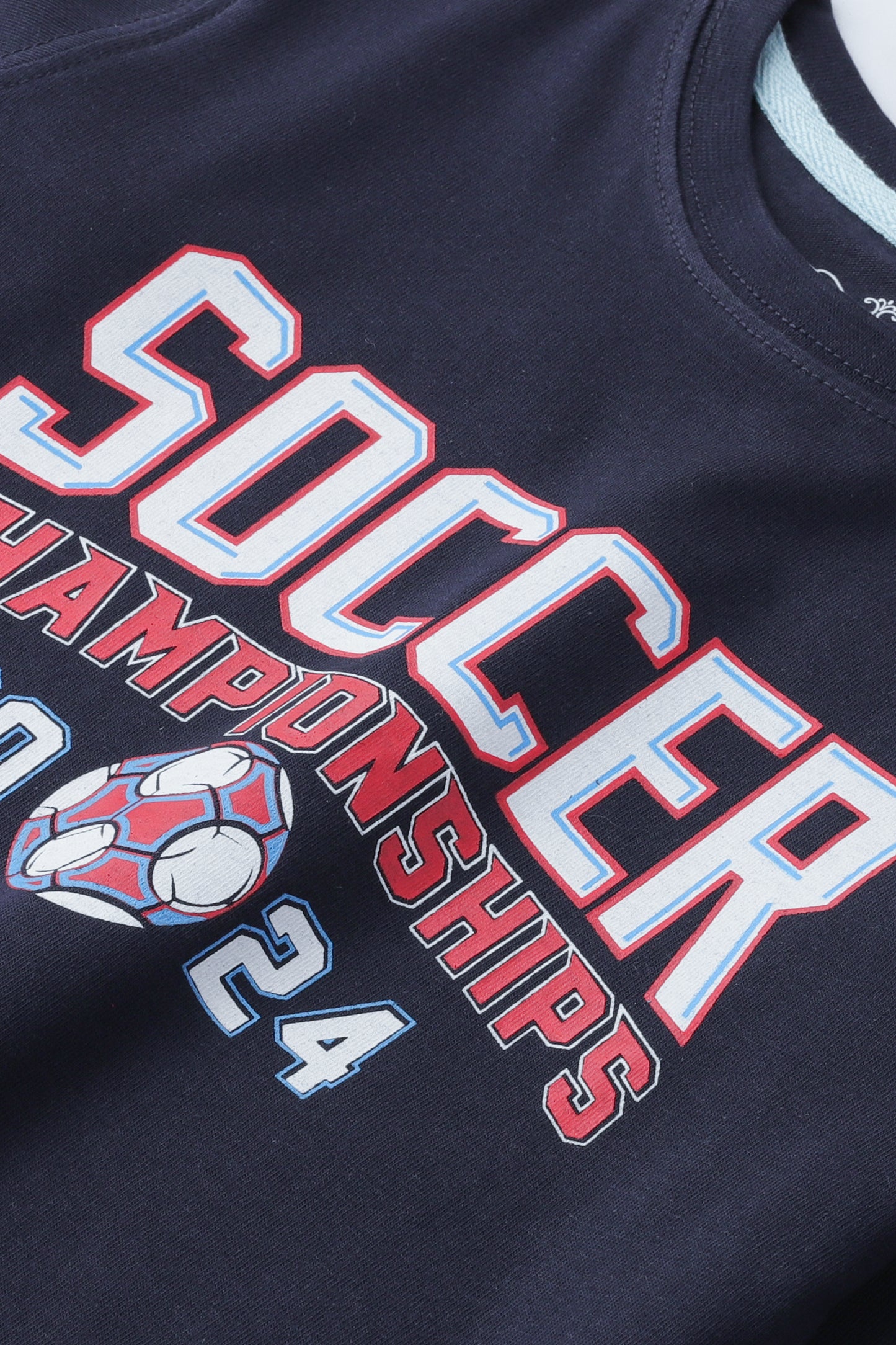 Navy Soccer Champion T-shirt