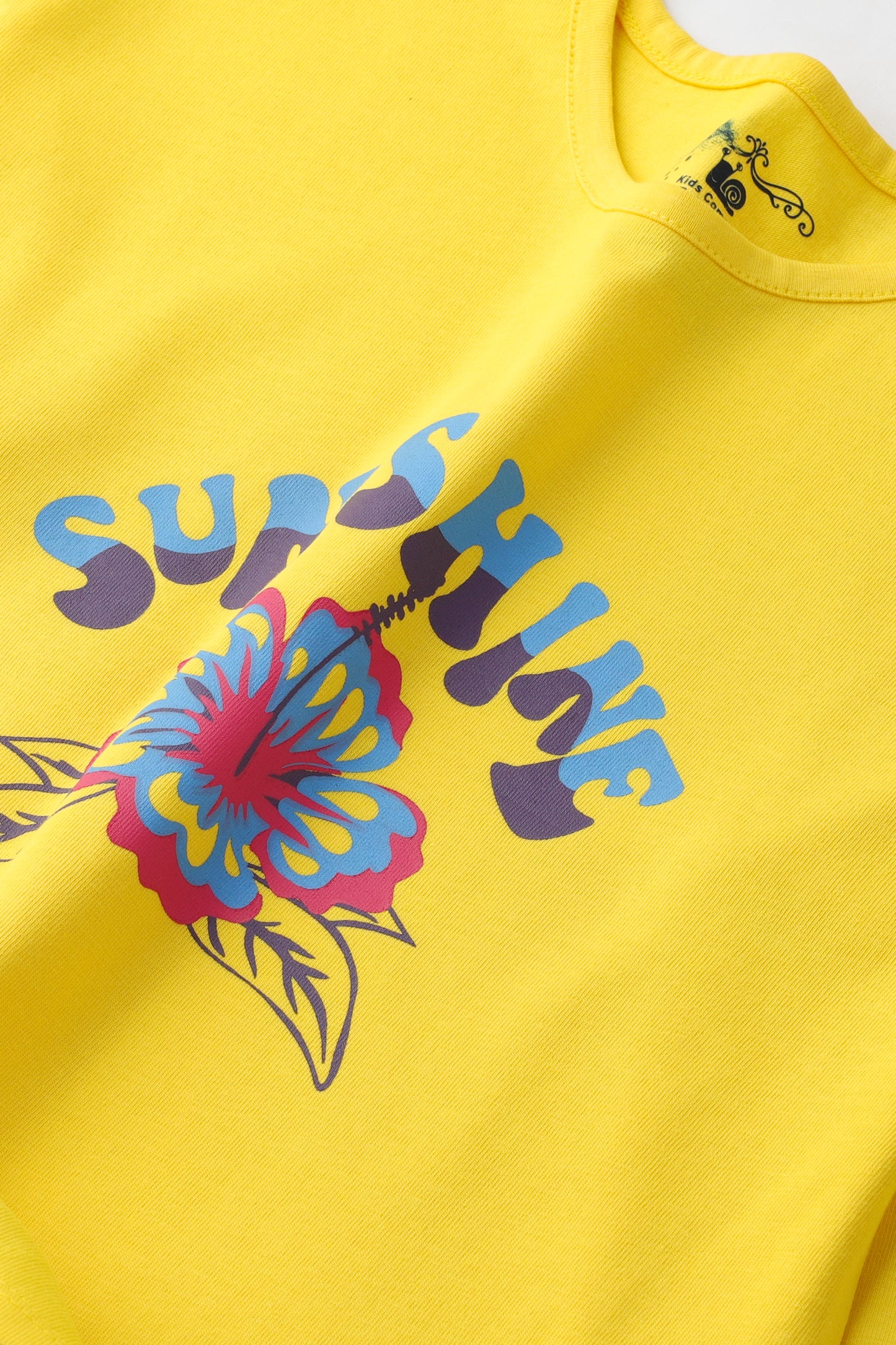 Yellow Sunshine Floral Tee
