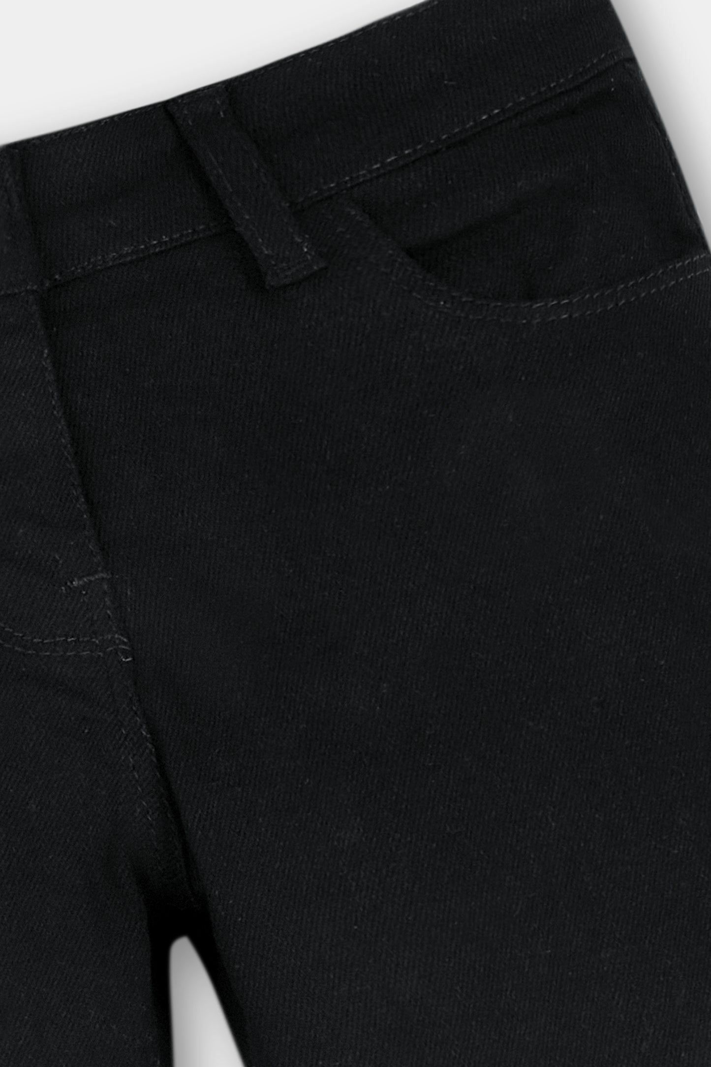 Classic Girls' Black Twill Pants
