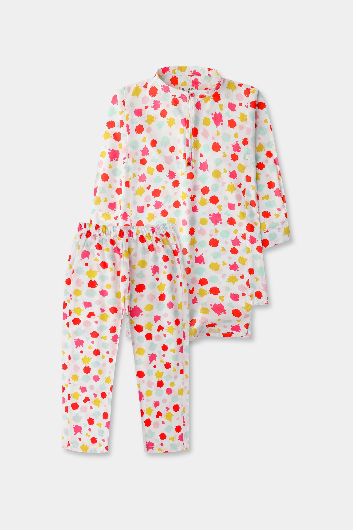 Color Pop Casual Kurta Set