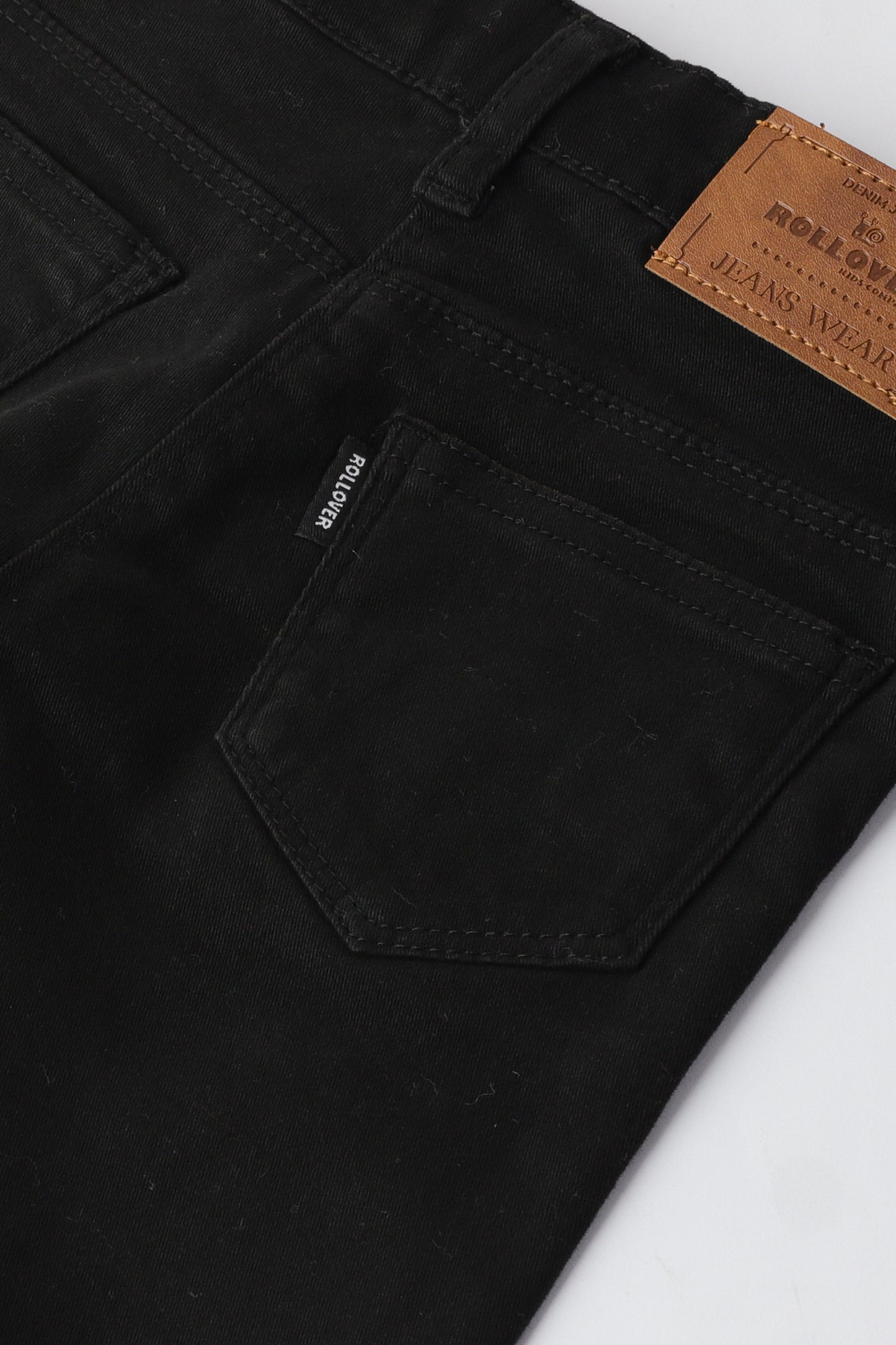 Girls Black Wide-Leg Pants