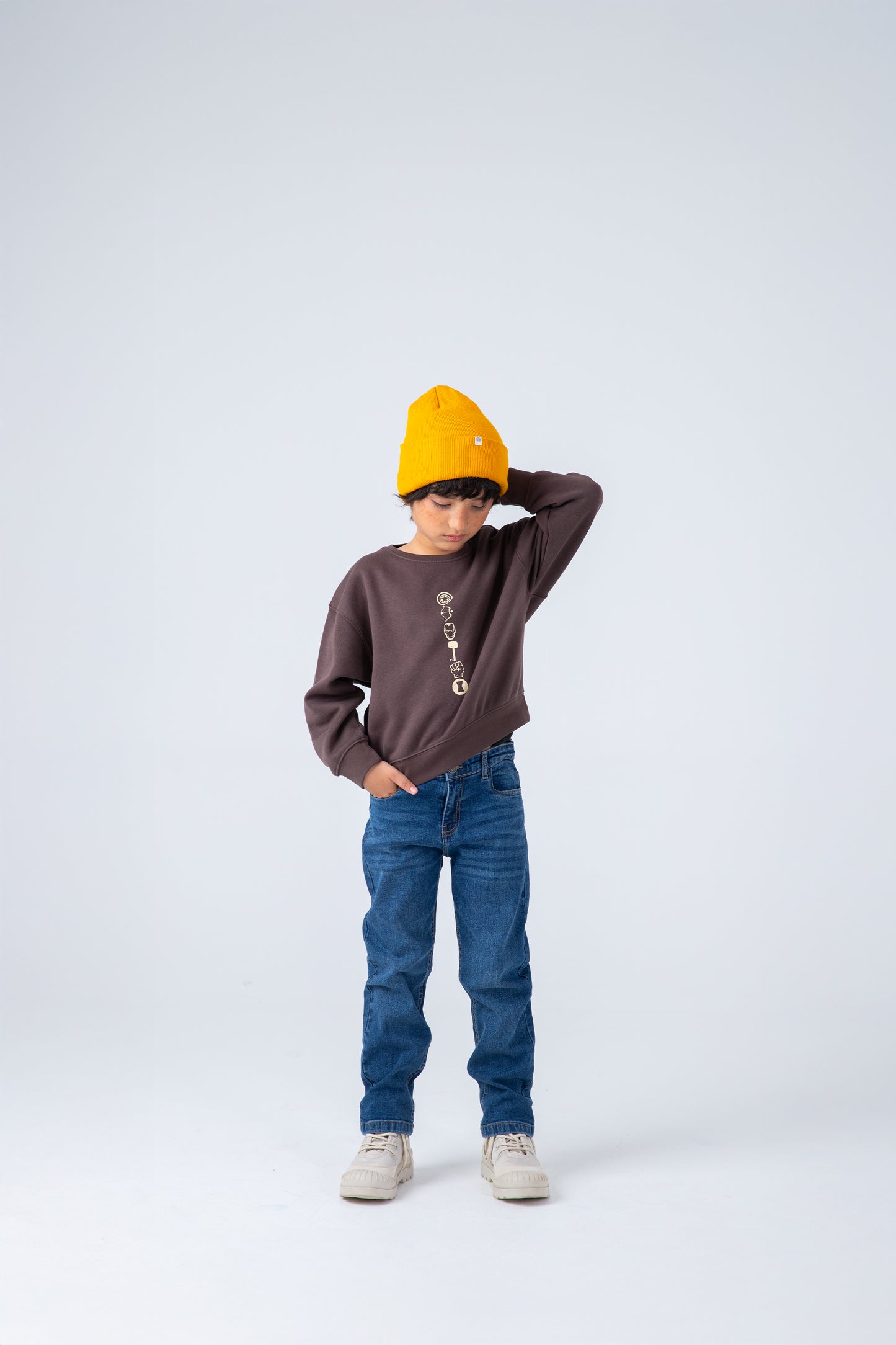 Boys Marvel Fleece Sweatshirt