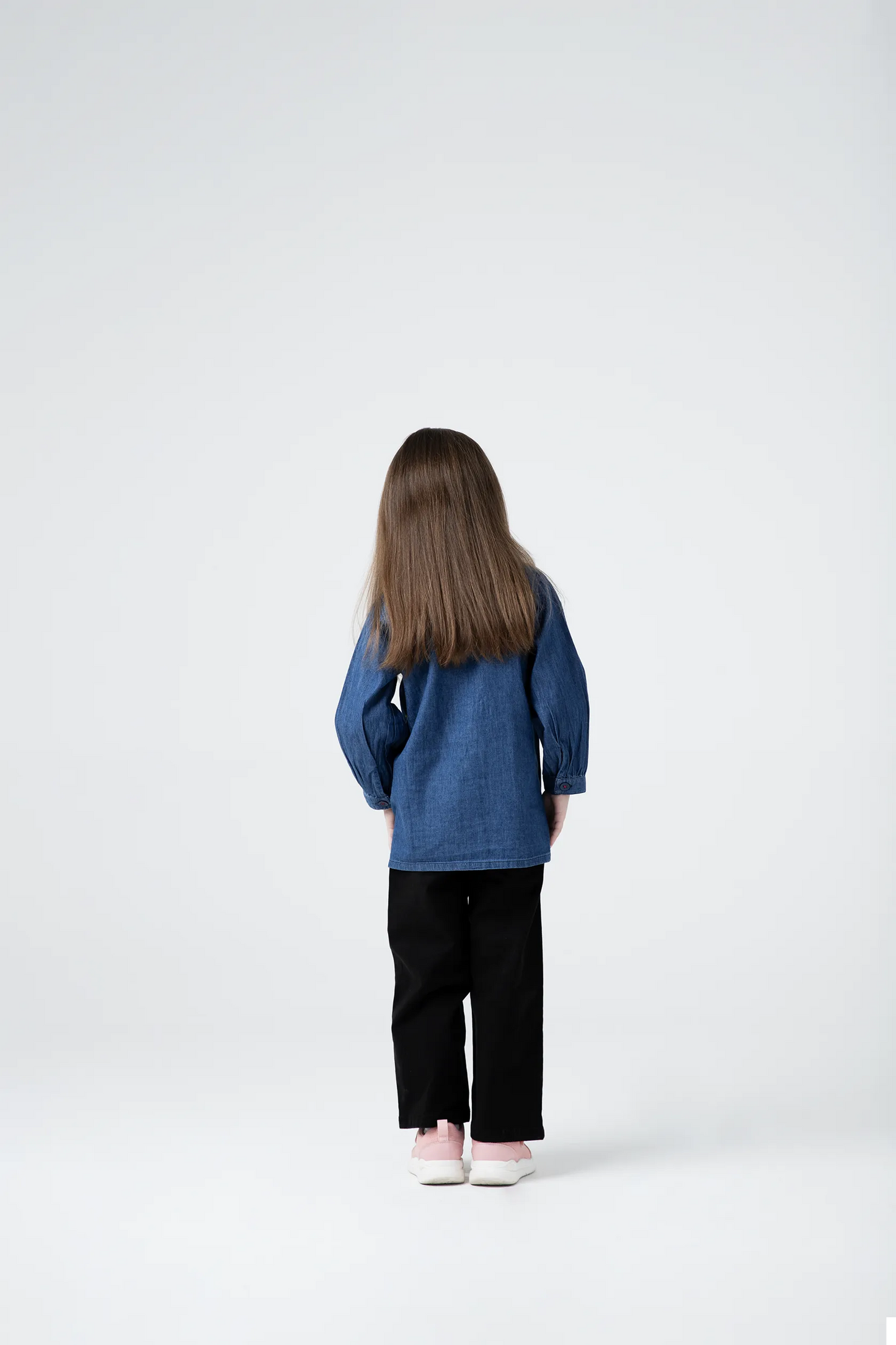 Blue Heart Denim Top