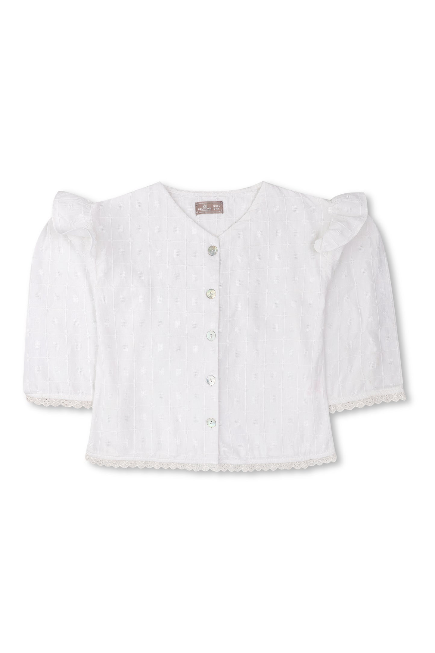 Timeless White Lace Tunic