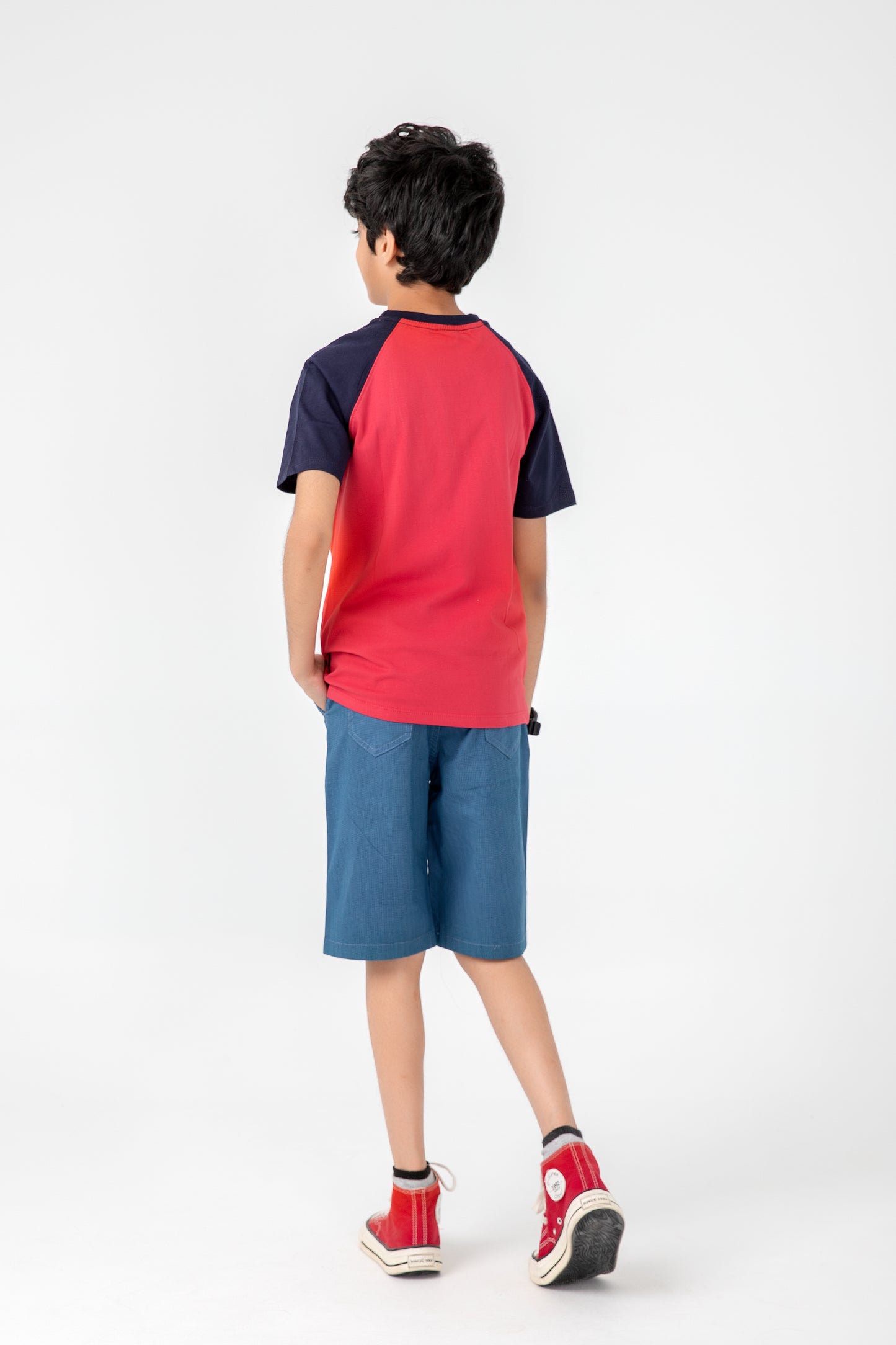 Boys Harlem Hoops Raglan T-Shirt