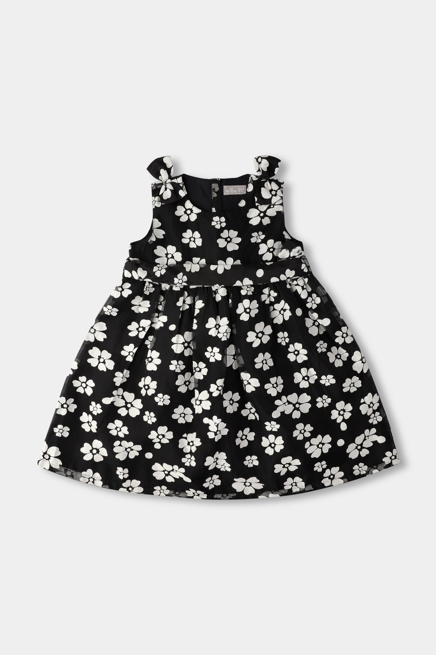 Midnight Bloom Net Dress