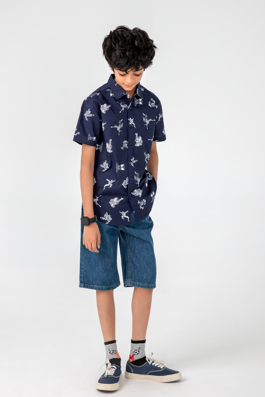 Boys Marvel Moves Casual Shirt