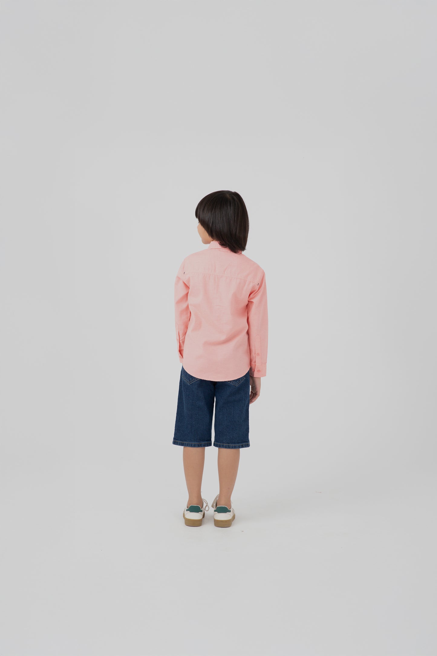 Boys Pink Breeze Chambray Shirt