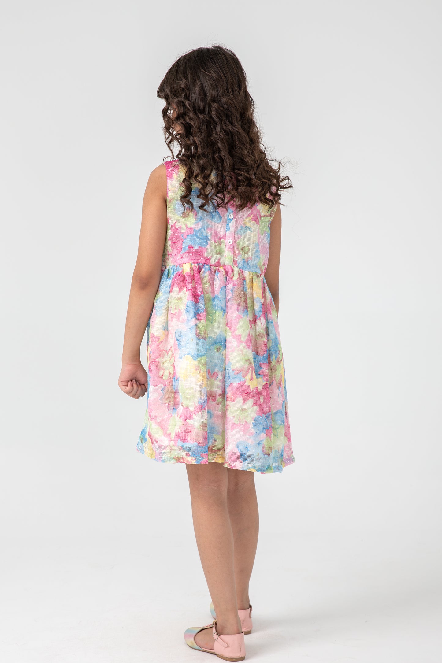 Girls Whimsical Fairytale Net Dress