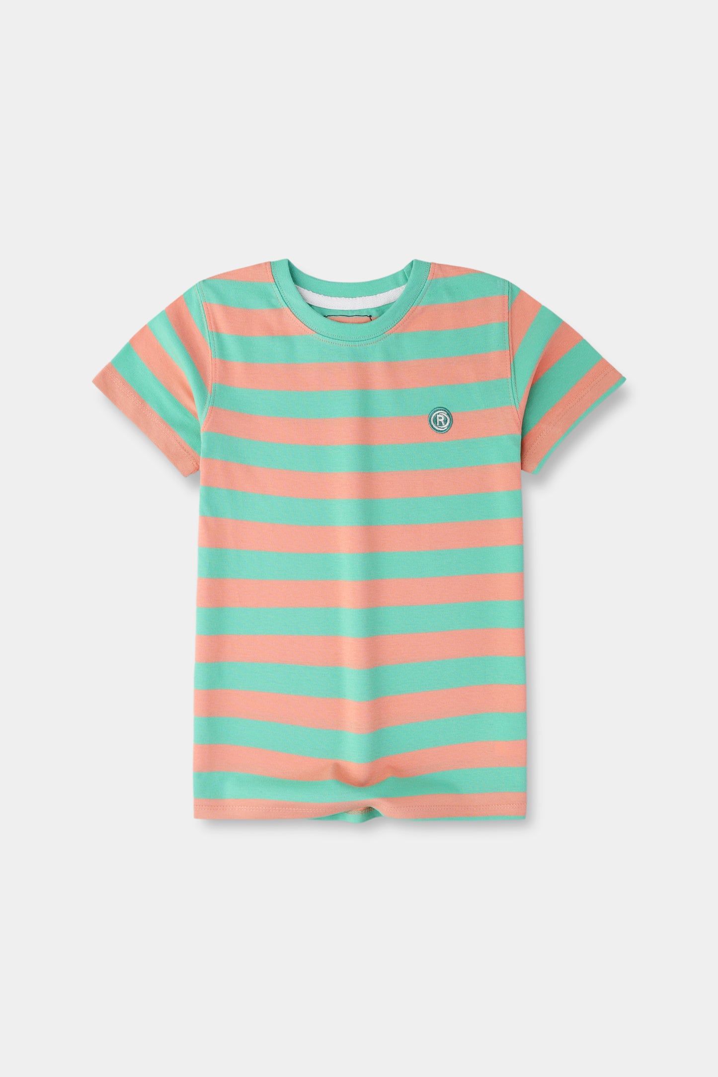Mint Striped Boys' T-shirt