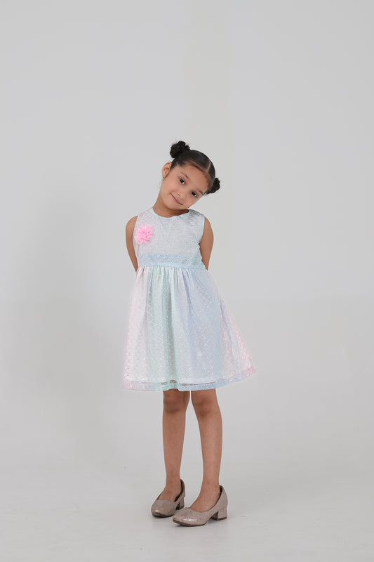 Girls Mermaid Dreamy Net Dress