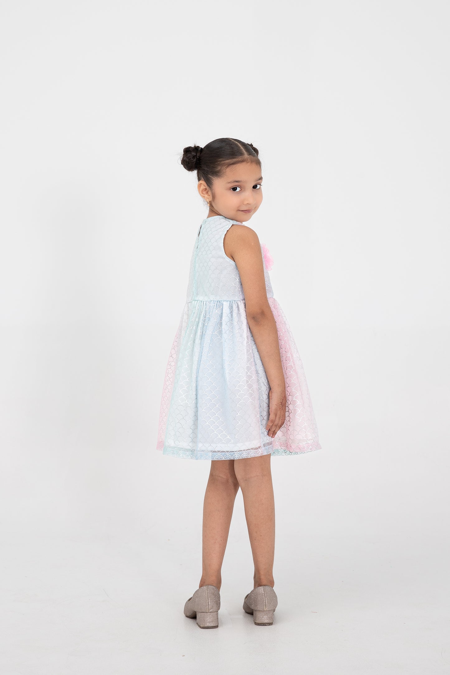Girls Mermaid Dreamy Net Dress