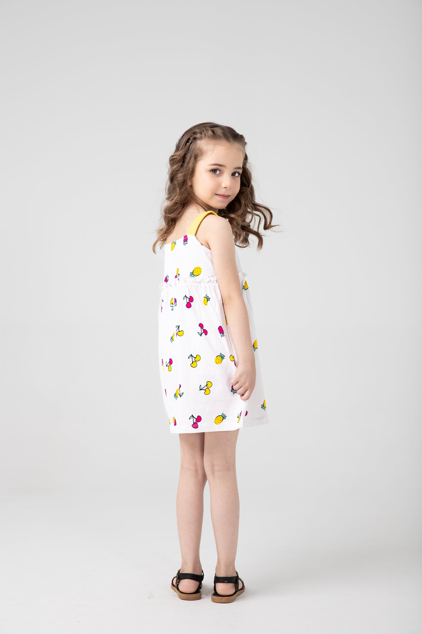 Girls Fruity Pop Jersey Frock