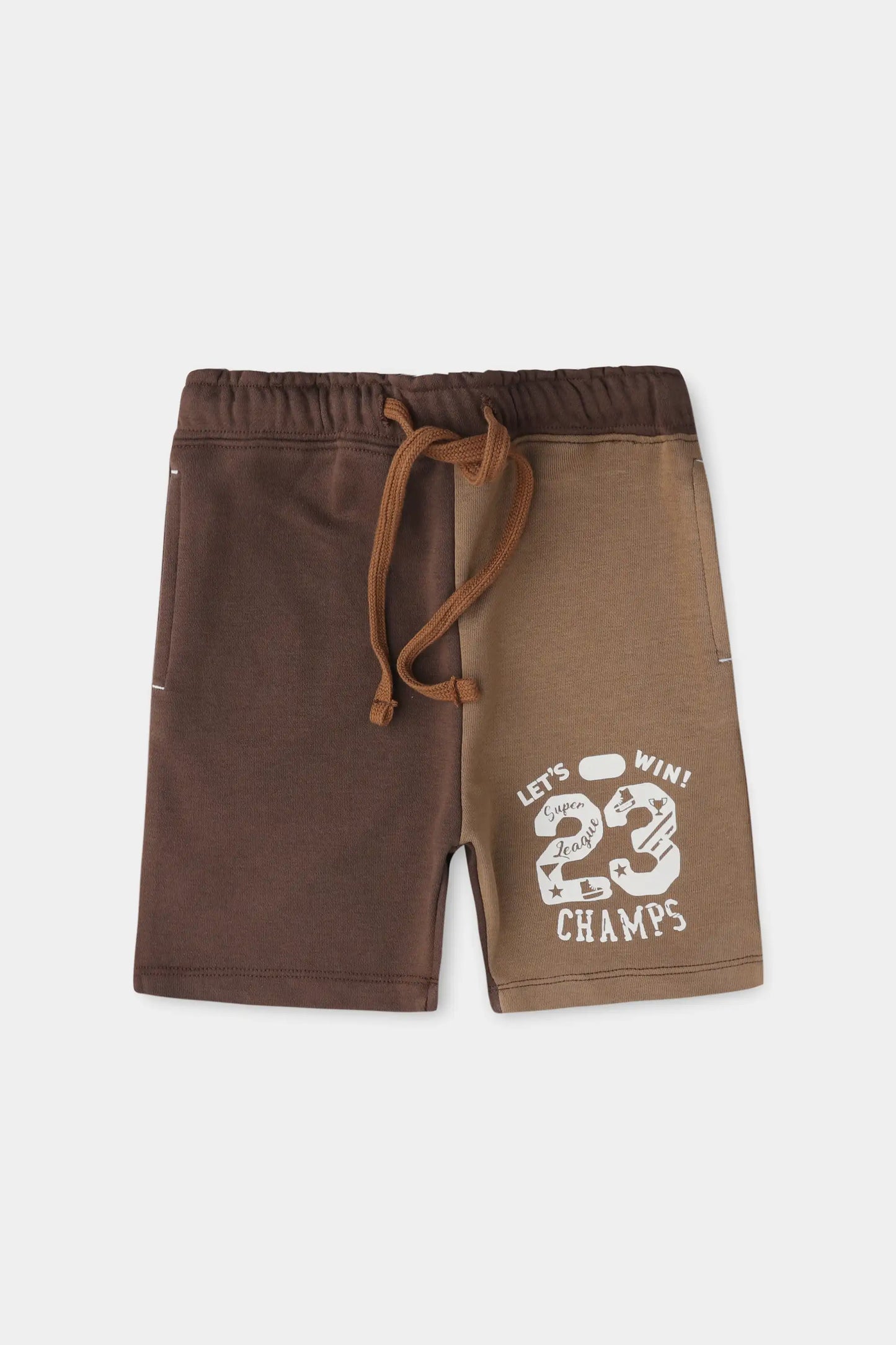 Boys Colorblock Terry Shorts