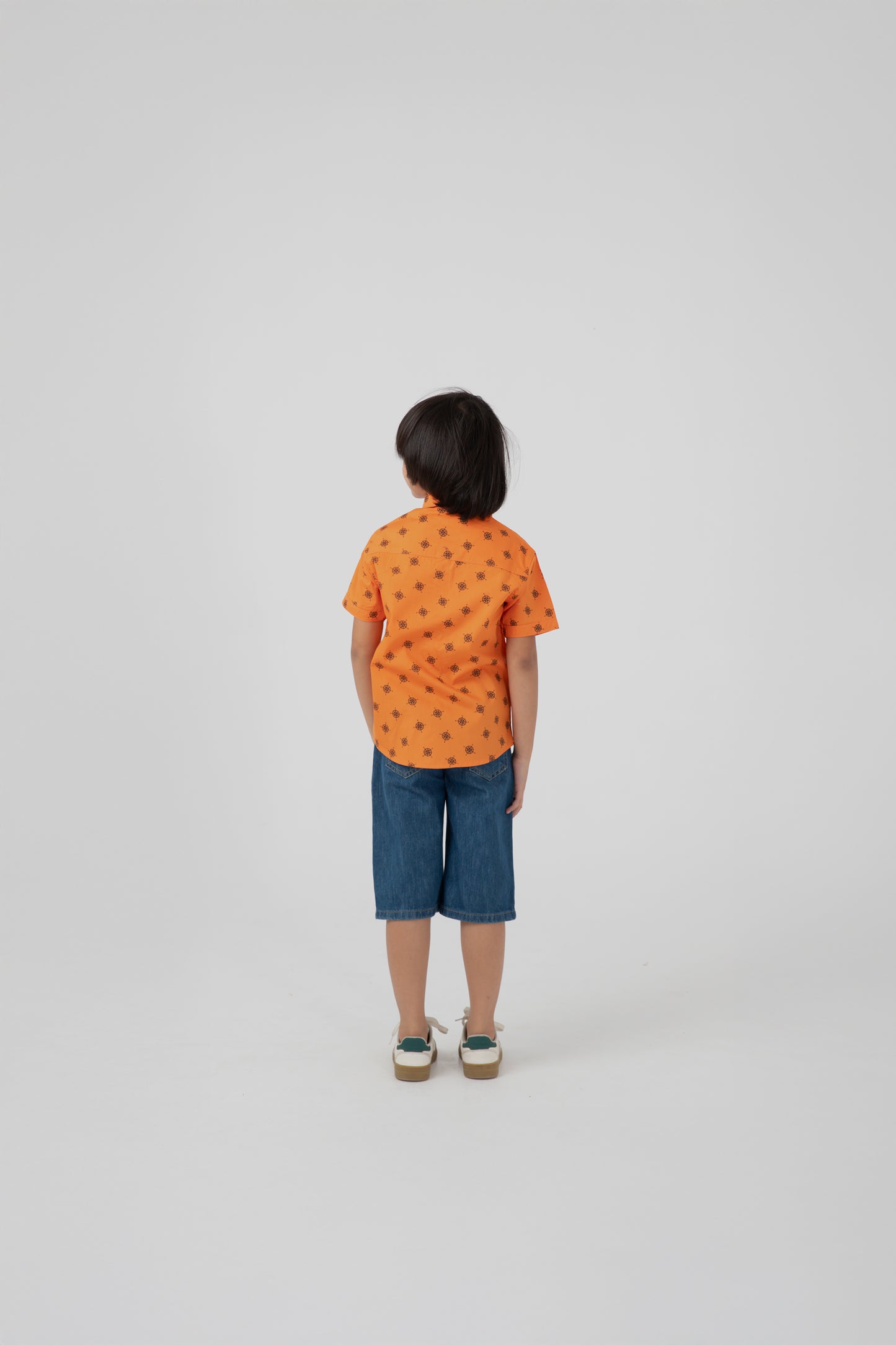 Orange Compass Shirt
