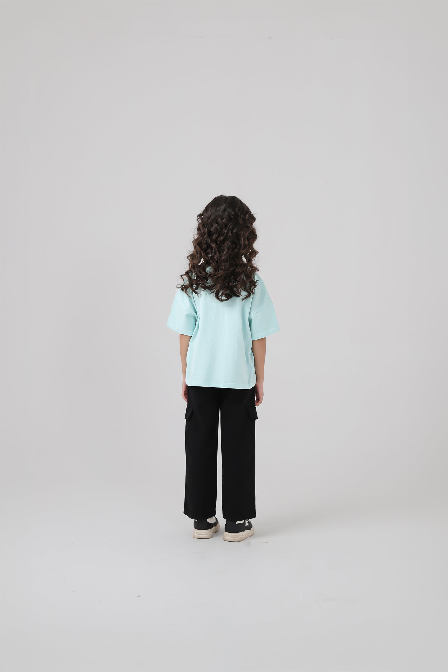 Mint Butterfly Boxy Tee