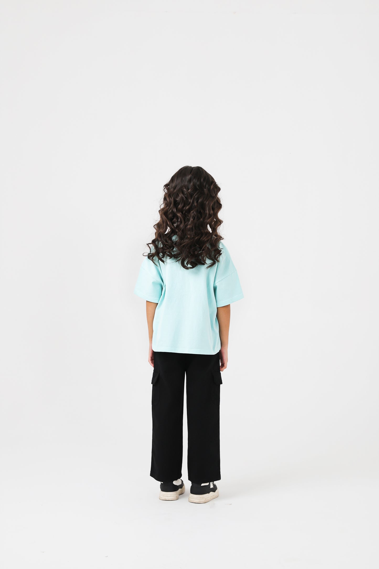 Mint Butterfly Boxy Tee