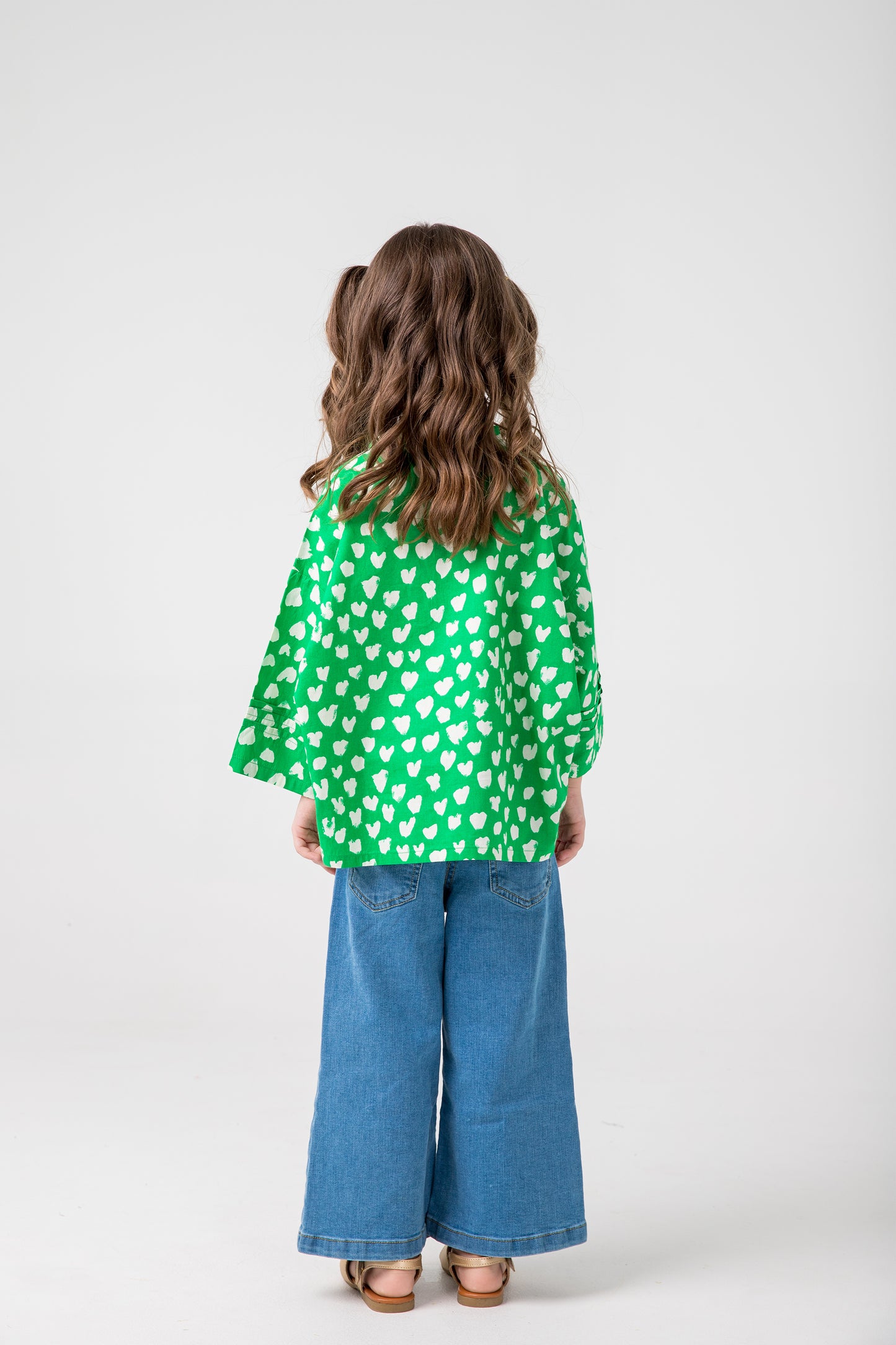 Love Patch Baggy Blouse