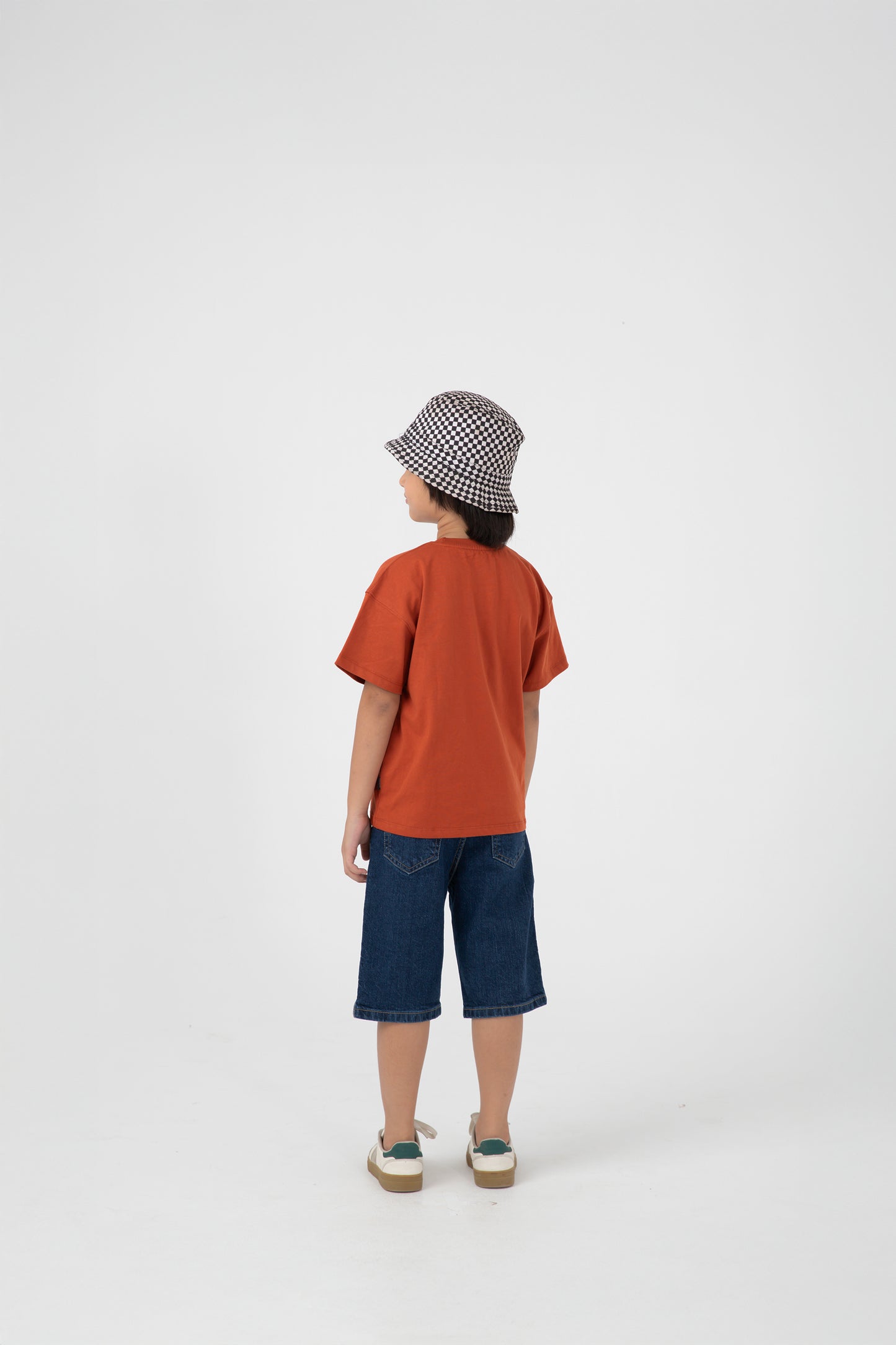 Boys Rust Core Boxy Tee