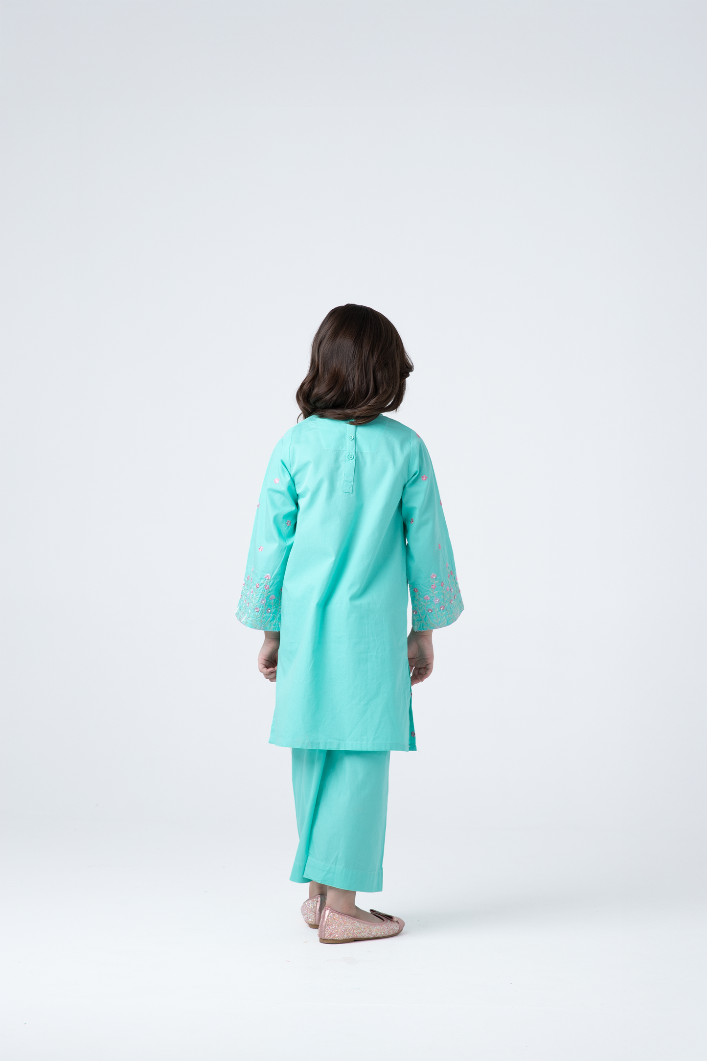 Mint Kurta Set - 2pc