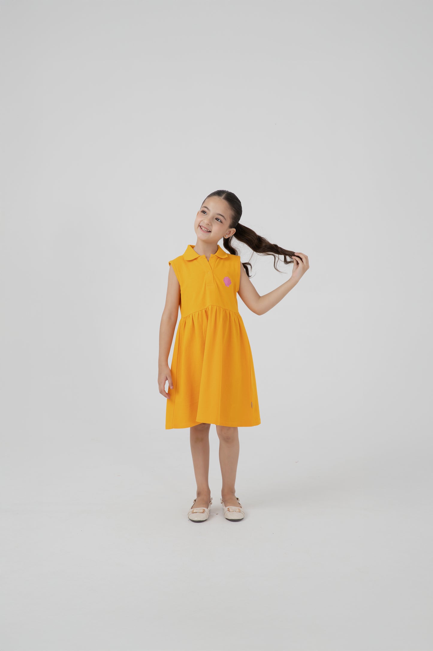 Mustard Polo Frock