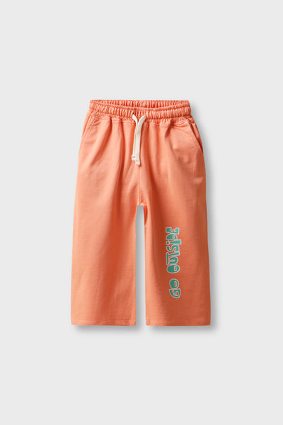 Playful Coral Trousers
