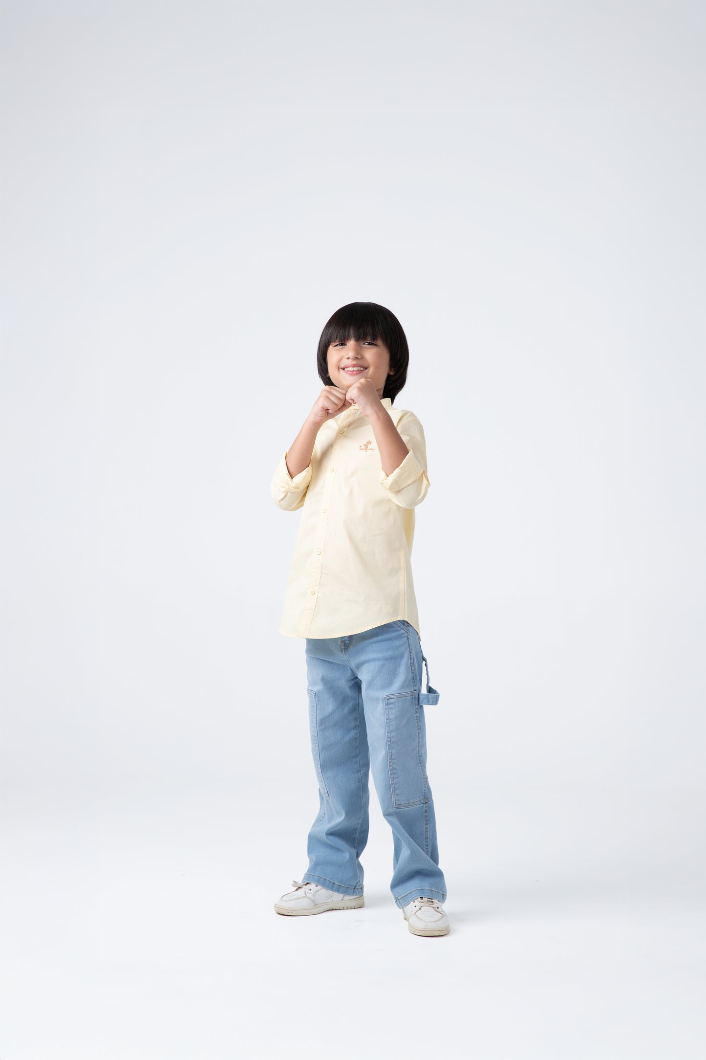 Classic Cream Cotton Shirt