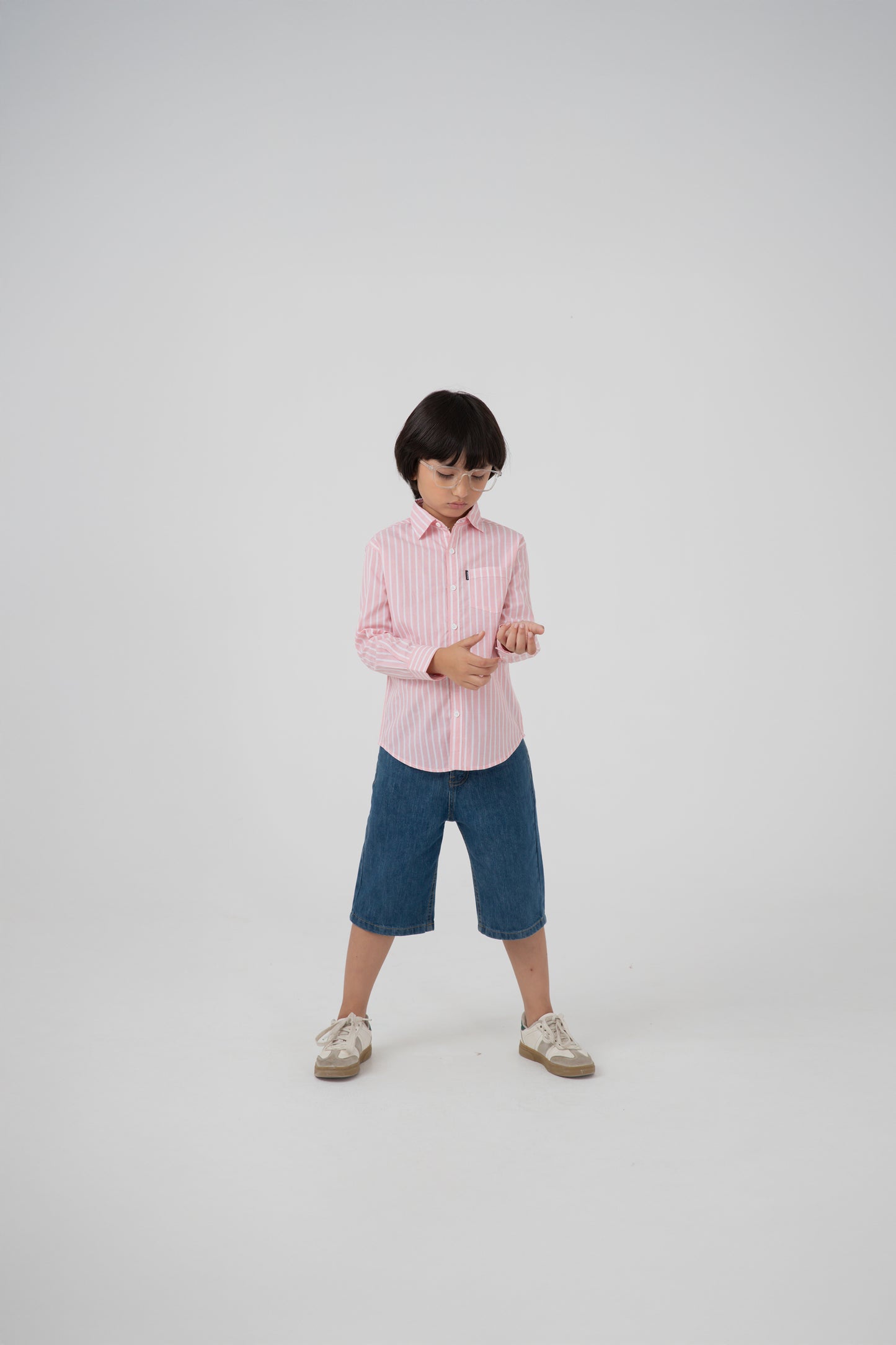 Pink Grid Shirt