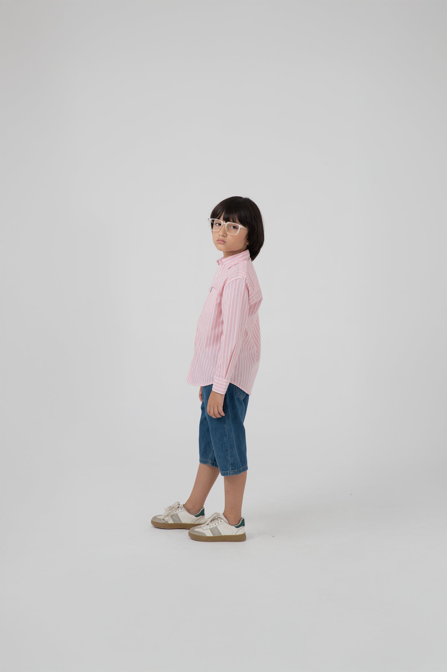 Pink Grid Shirt