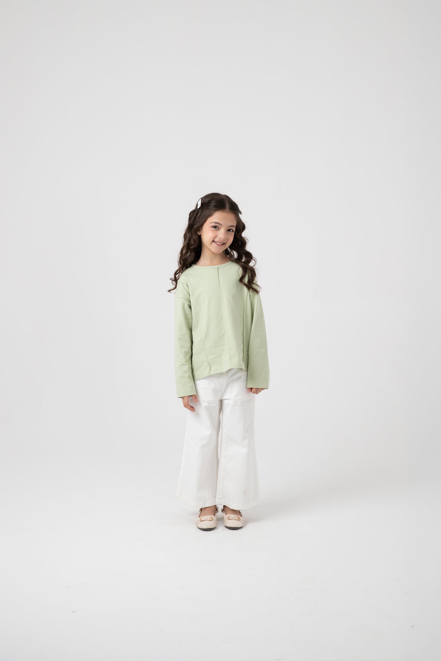Mint Glitter Tee