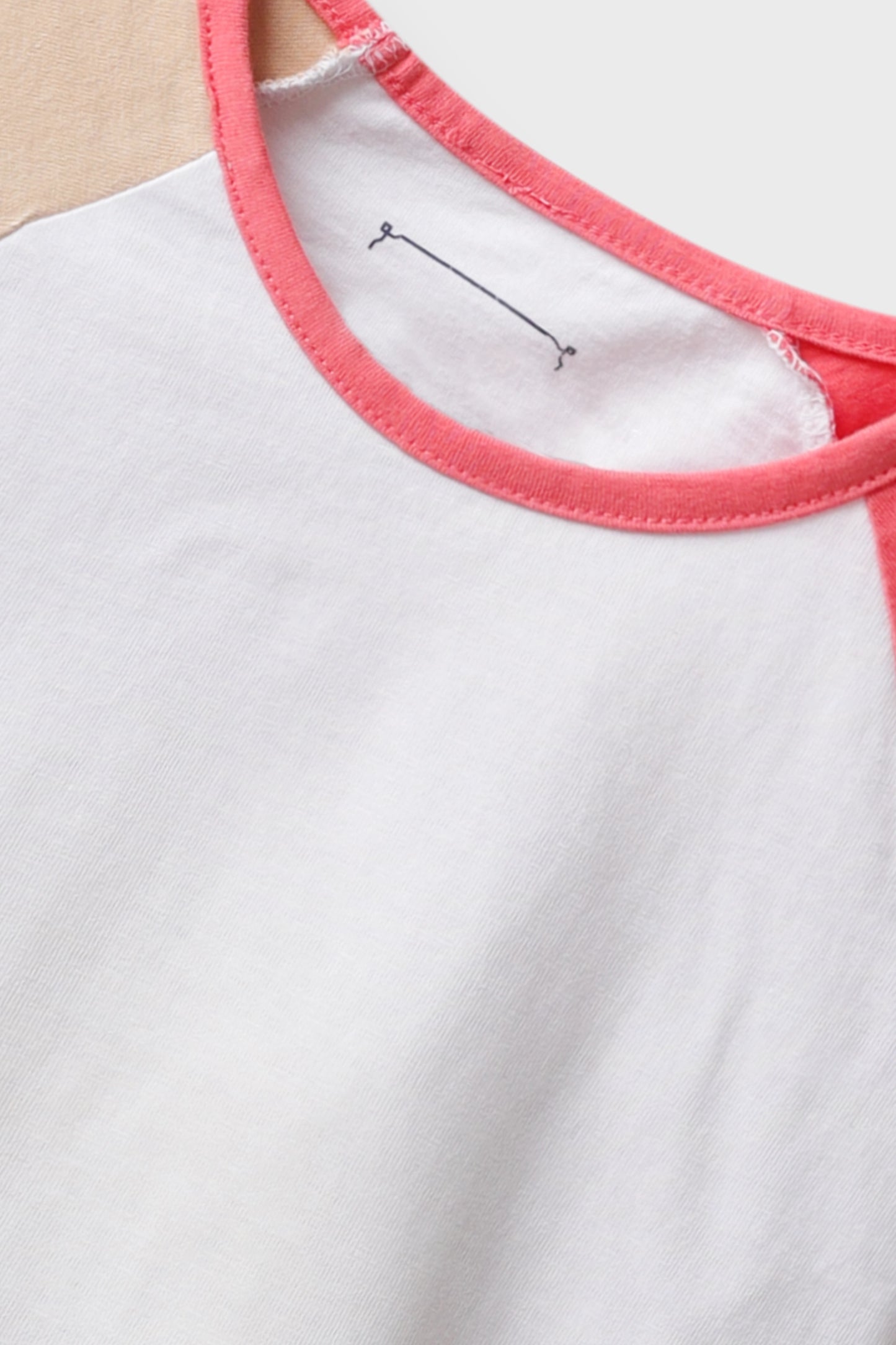 Girls Contrast Tee
