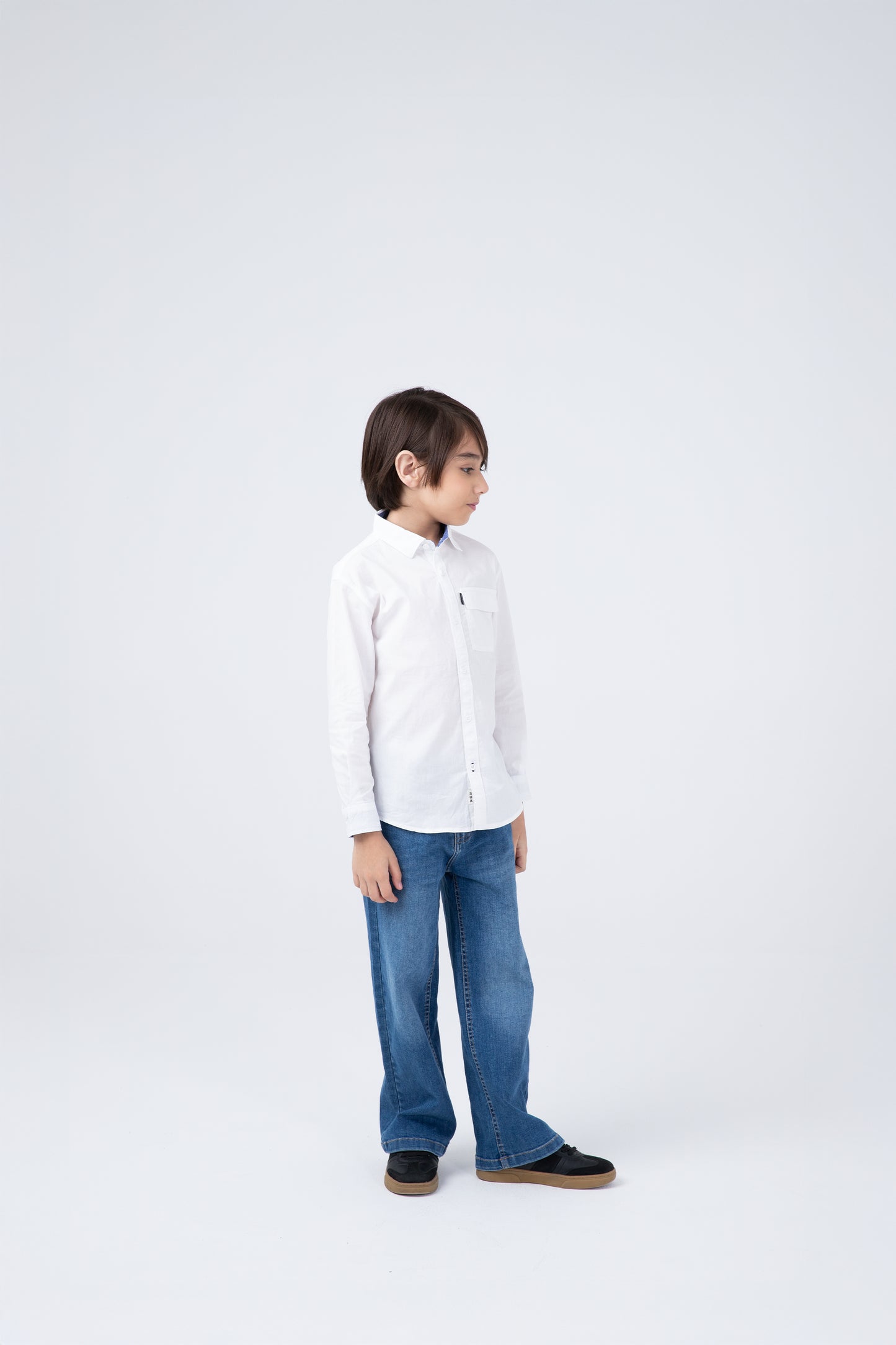 Crips White Cotton Shirt
