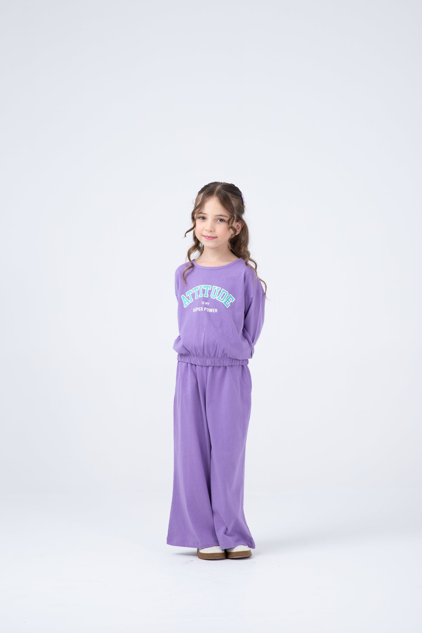 Lilac Cropped Co-ord Set