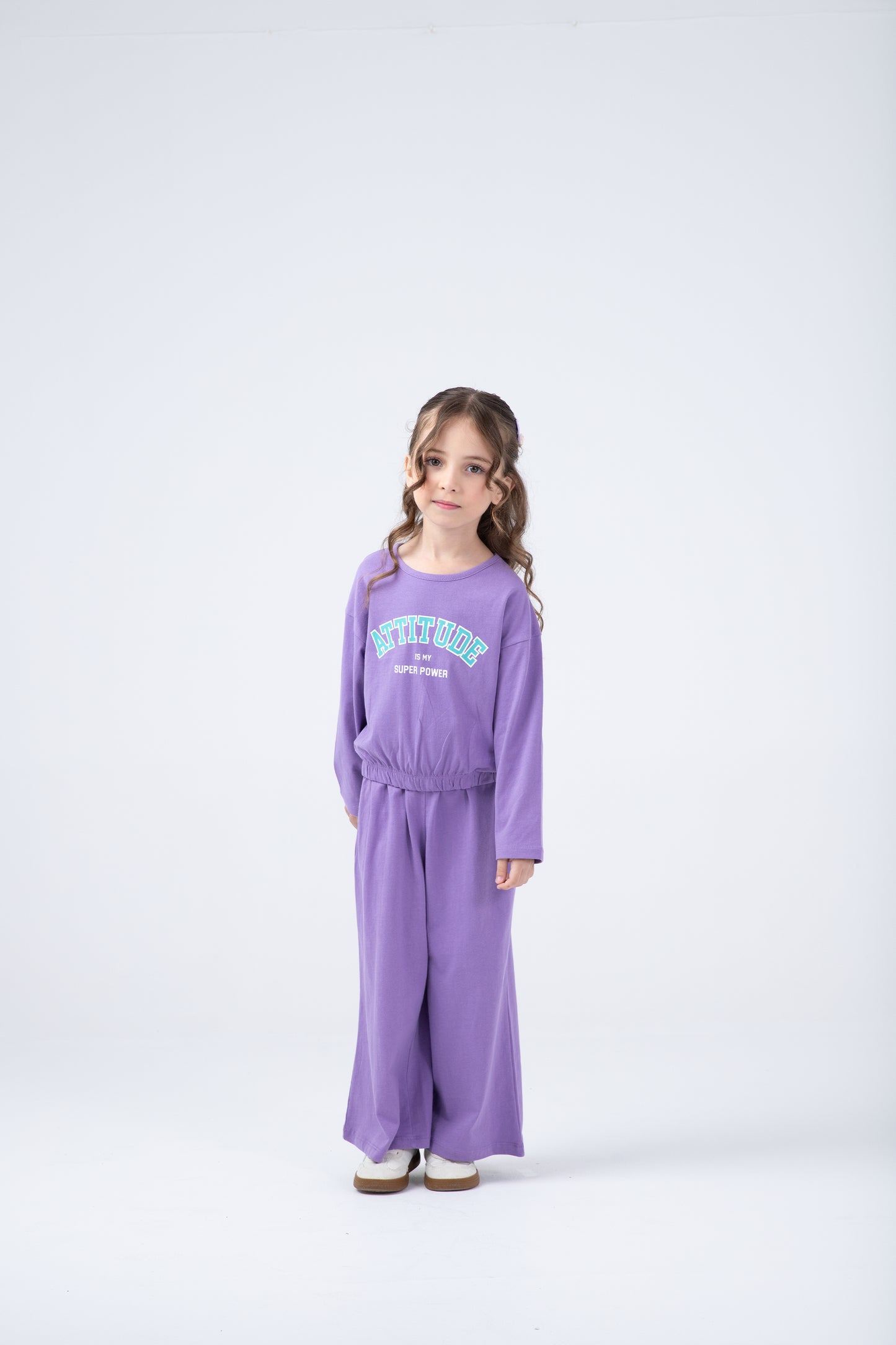 Lilac Cropped Co-ord Set