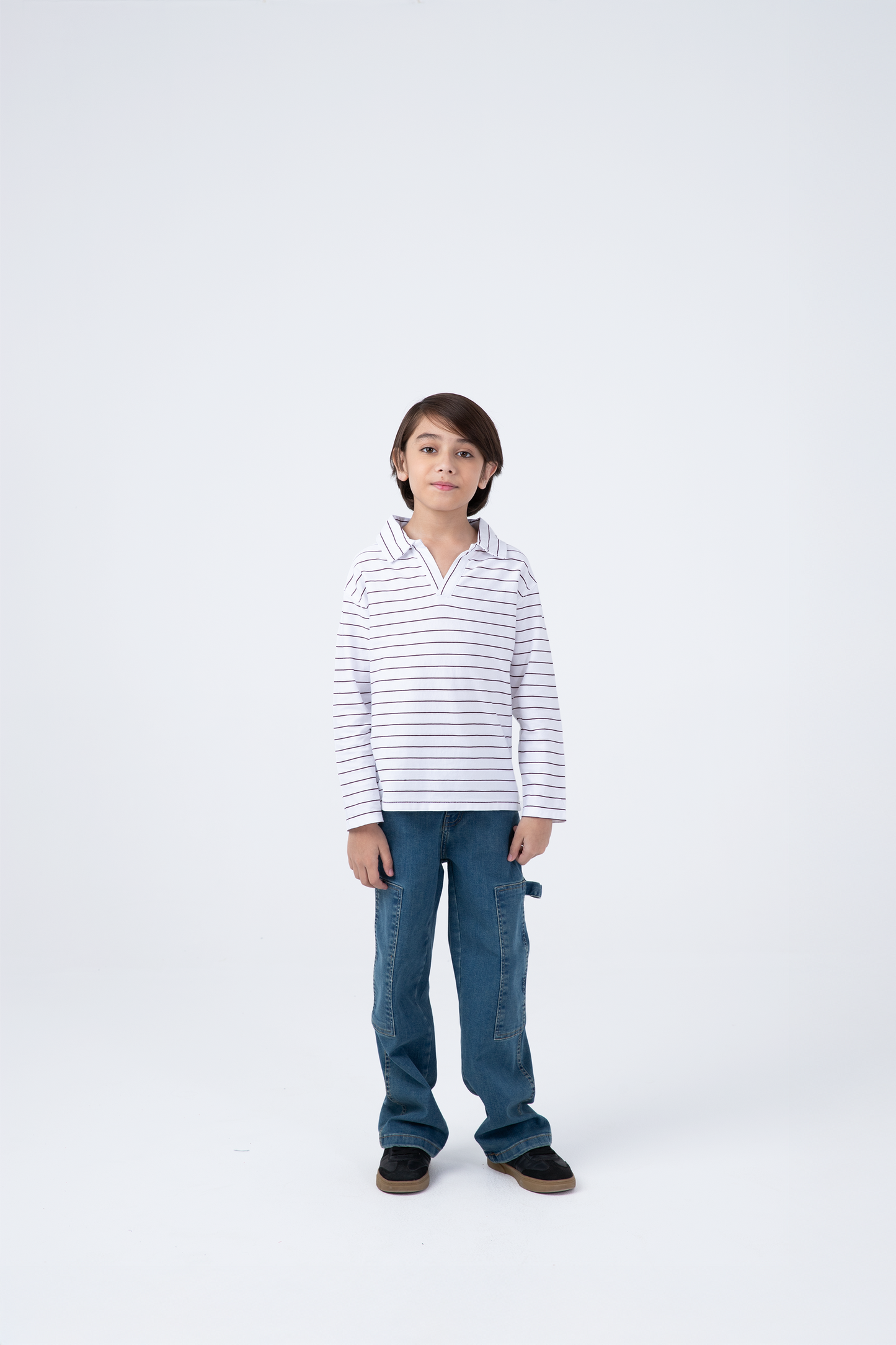 Striped Boxy Fit Tee