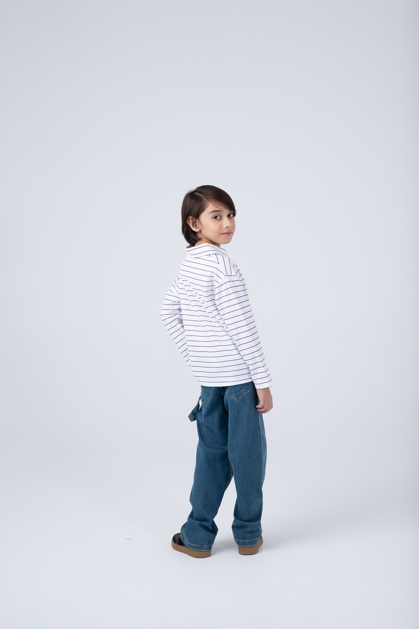 Striped Boxy Fit Tee