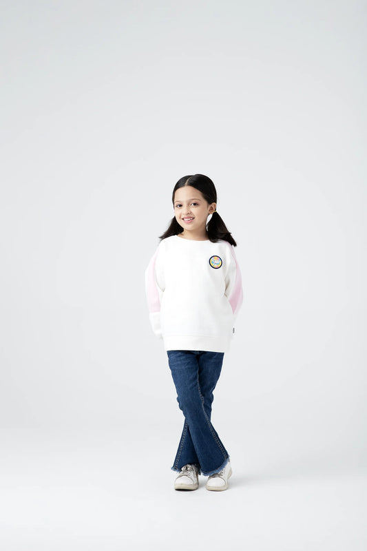 Girls' Joy Pop Fleece Sweatshirt