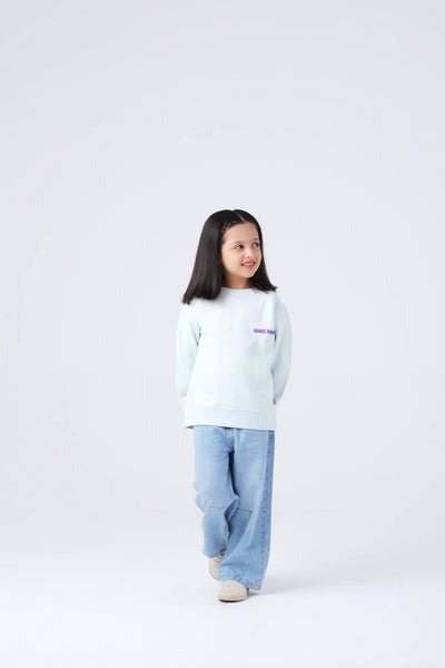 Girls Frosty Sky Fleece Sweatshirt