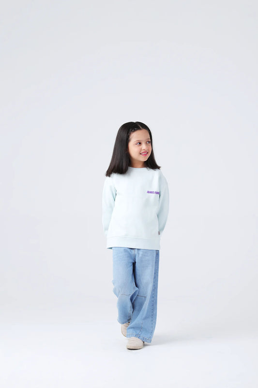 Girls Frosty Sky Fleece Sweatshirt
