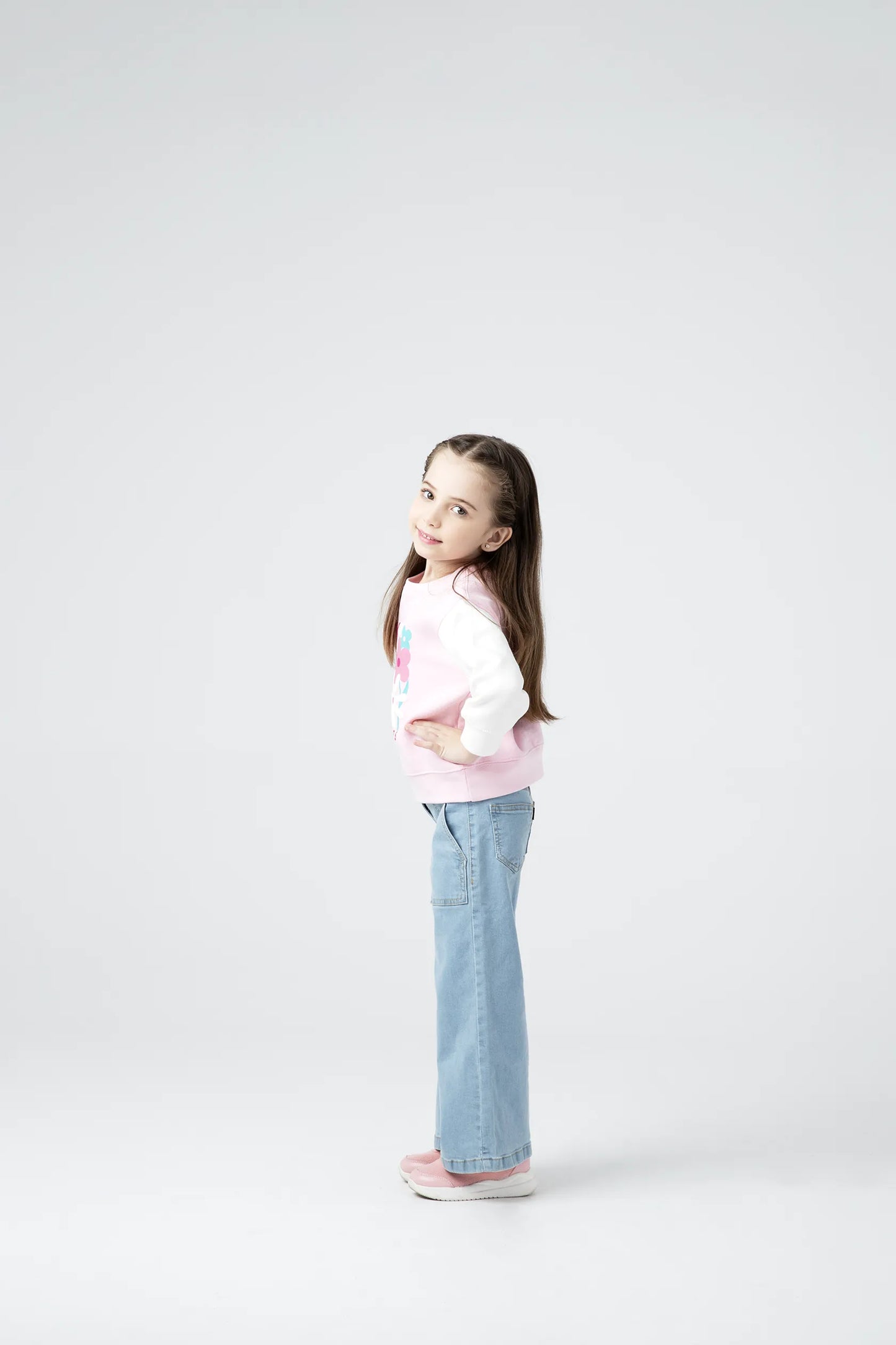 Grls Floral Bloom Sweatshirt