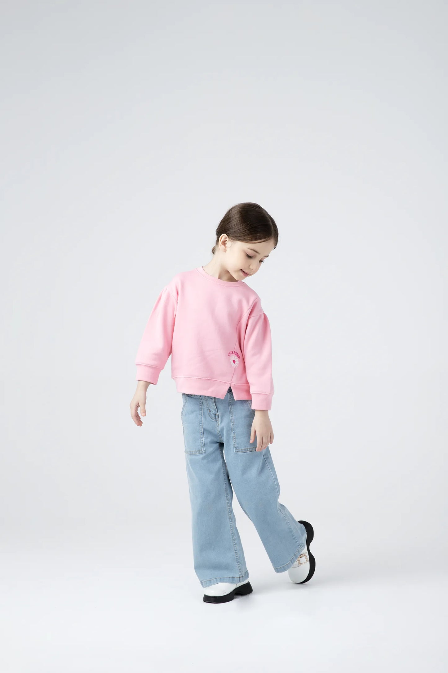 Pretty in Puff Pink Sweatshirt
